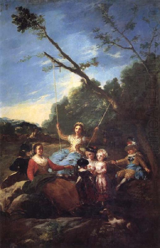 The Swing, Francisco Goya
